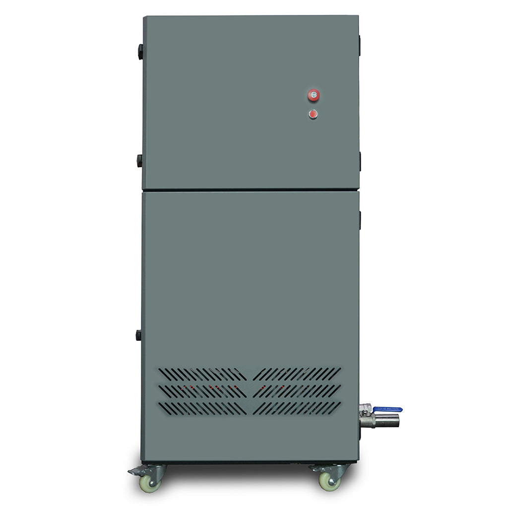 Fume Extractor Filter by Printomize America, model PA-JS160, designed for smoke filtration with a compact structure and effective oil and smoke separation.