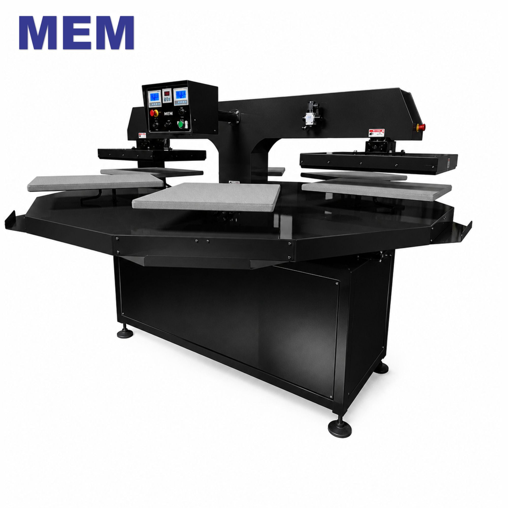 6 Station High Speed Carousel Heat Press