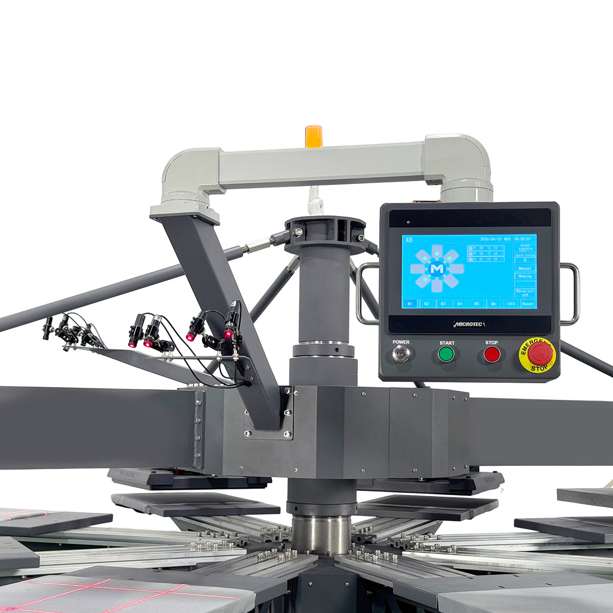 APEX X8 - 8 Station 16β x 20β Fully Automatic Rotary Heat Press