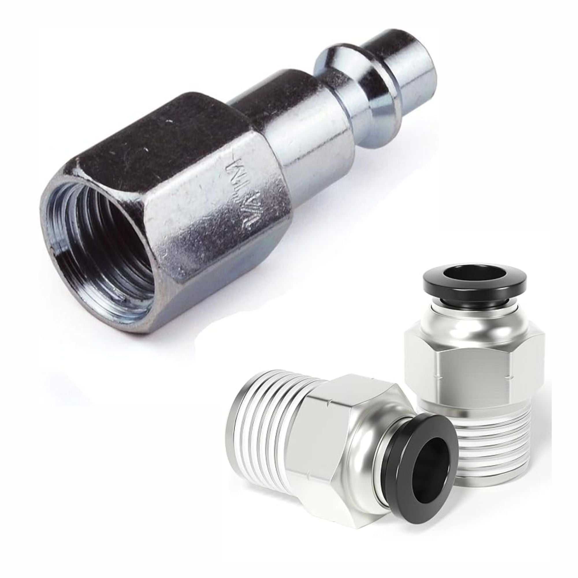High-quality Airline Attachment 8mm - 1/4" Female by MEM, ideal for connecting air tools.