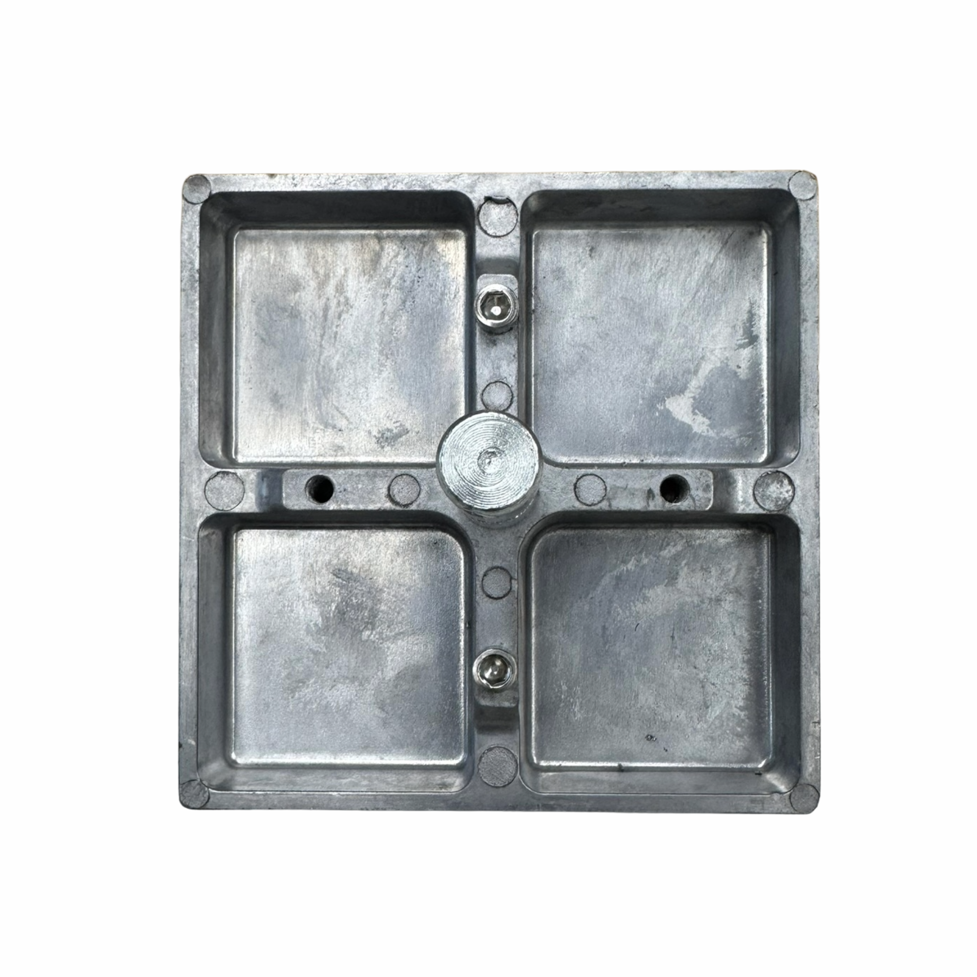 Label Platen 13cm x 13cm (5" x 5") by Printomize America displayed in a creative setting.