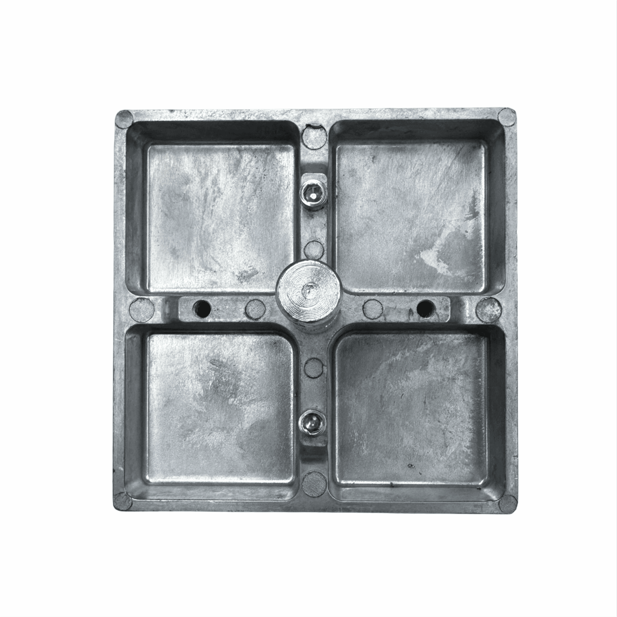 Label Platen 13cm x 13cm (5" x 5") by Printomize America displayed in a creative setting.