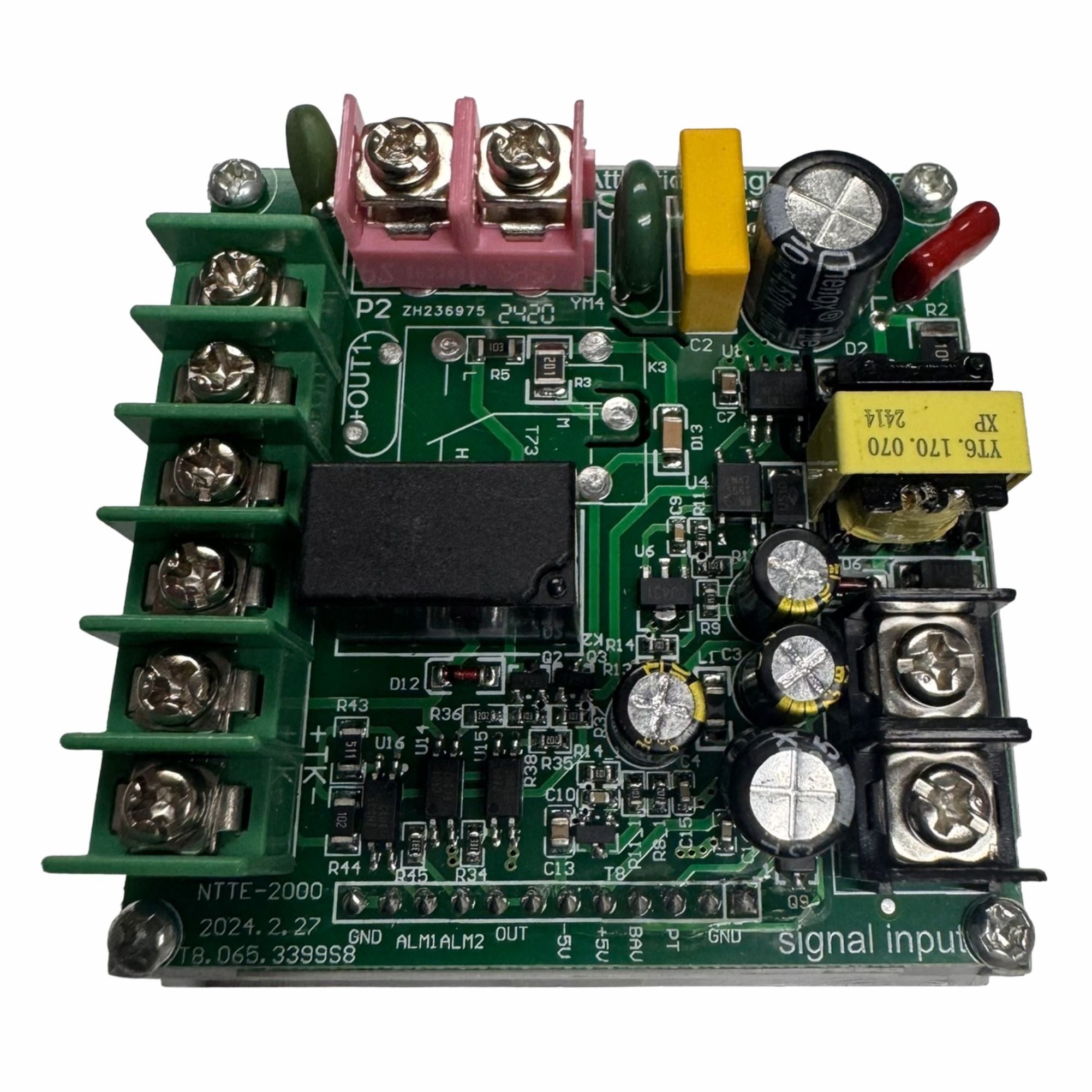 MEM Label Press Control Panel 