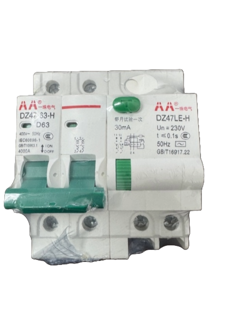 Power Breaker by Printomize America, an electrical circuit breaker featuring multiple switches and clear labeling for voltage and current specifications.