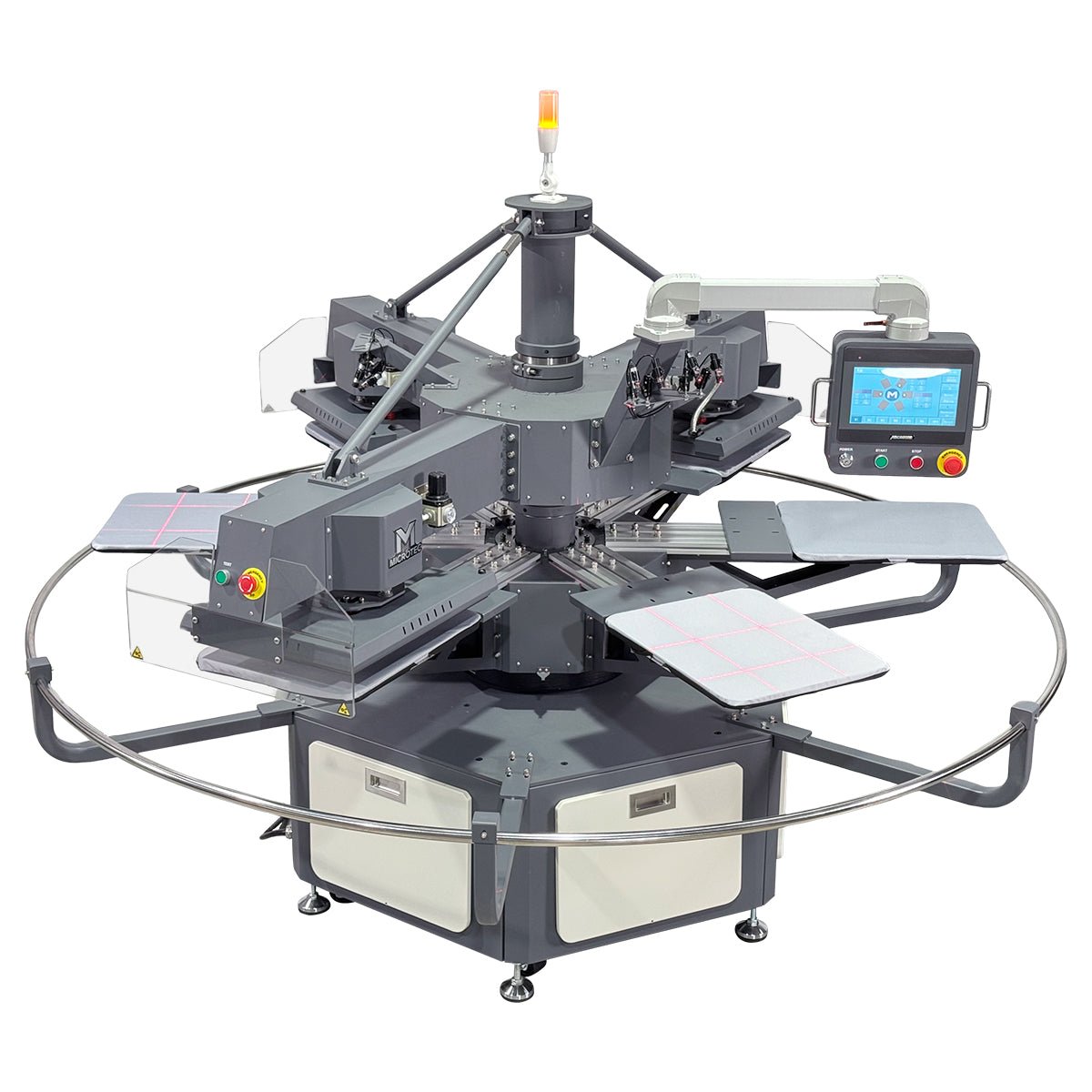 APEX X6 - 6 Station 16β x 20β Fully Automatic Rotary Heat Press