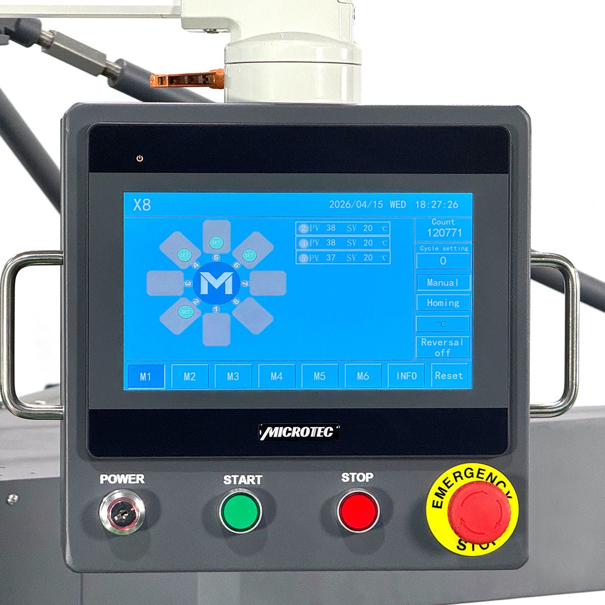 APEX X8 - 8 Station 16β x 20β Fully Automatic Rotary Heat Press