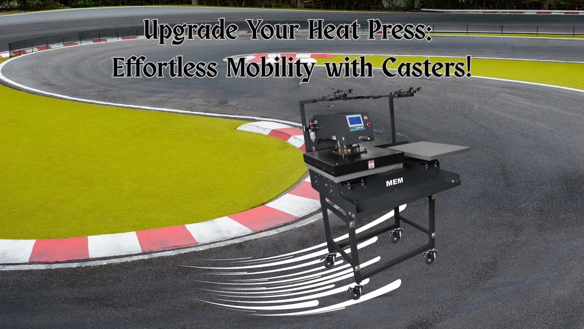 Make Your Heat Press Mobile! 🛠️🔥