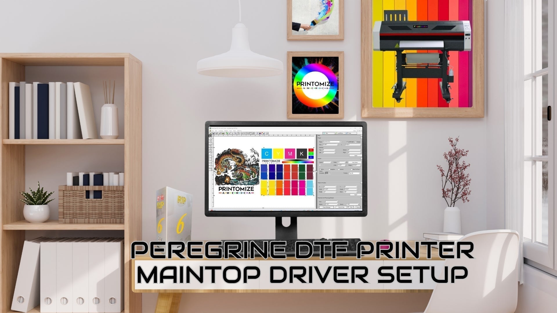 Peregrine DTF Printer | Maintop Driver Installation Guide (Step-by-Step Tutorial)