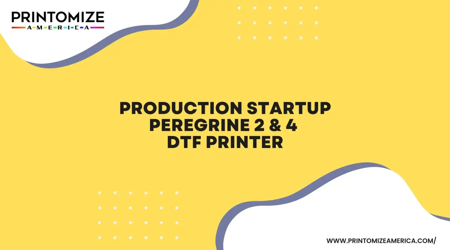 Peregrine 2 & 4 DTF Printer Startup Procedure
