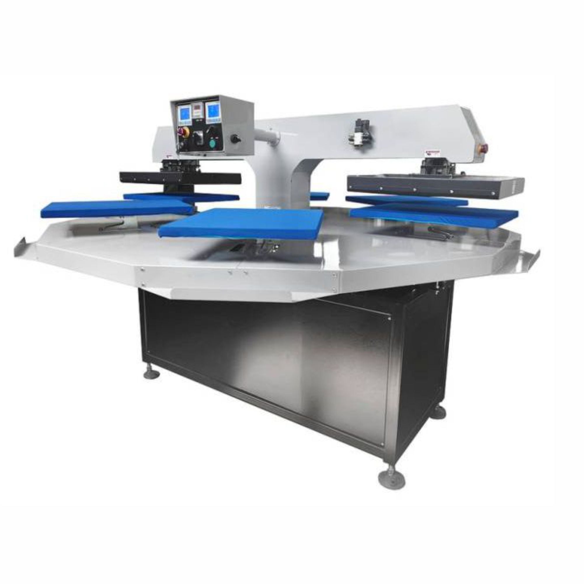 6 Station High Speed Carousel Heat Press